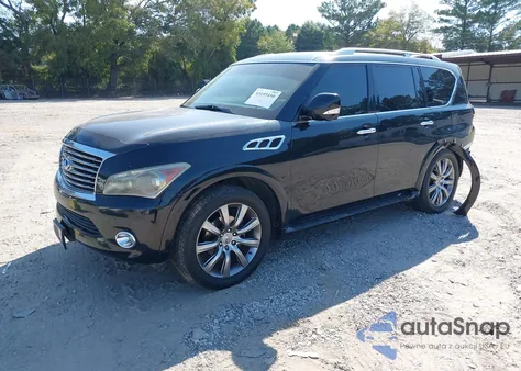 2012 Infiniti Qx56 z USA, uszkodzony, nr VIN JN8AZ2NDXC9715096